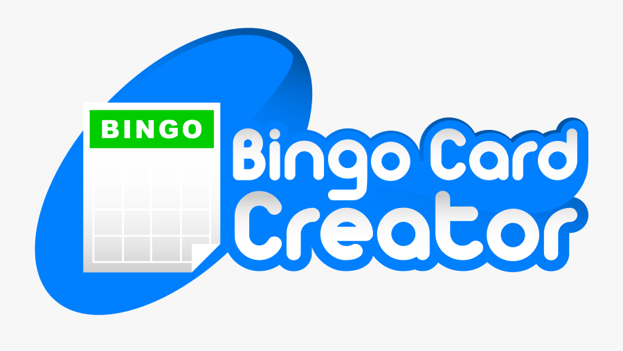 Bingo Card Creator Logo - Printable Bingo Cards, Transparent Clipart