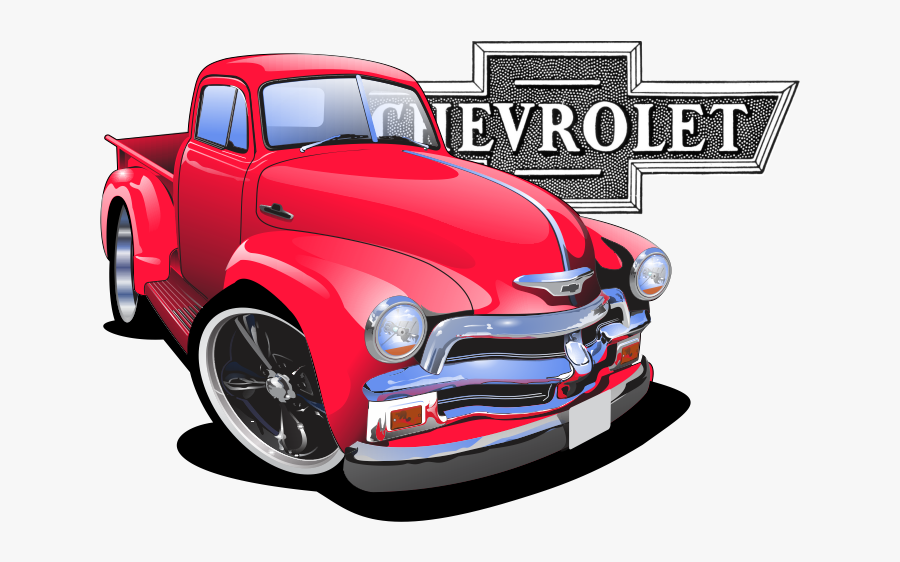 Trucks Drawing Pen Huge Freebie Download For Powerpoint - Muscle Car Cartoon Art, Transparent Clipart