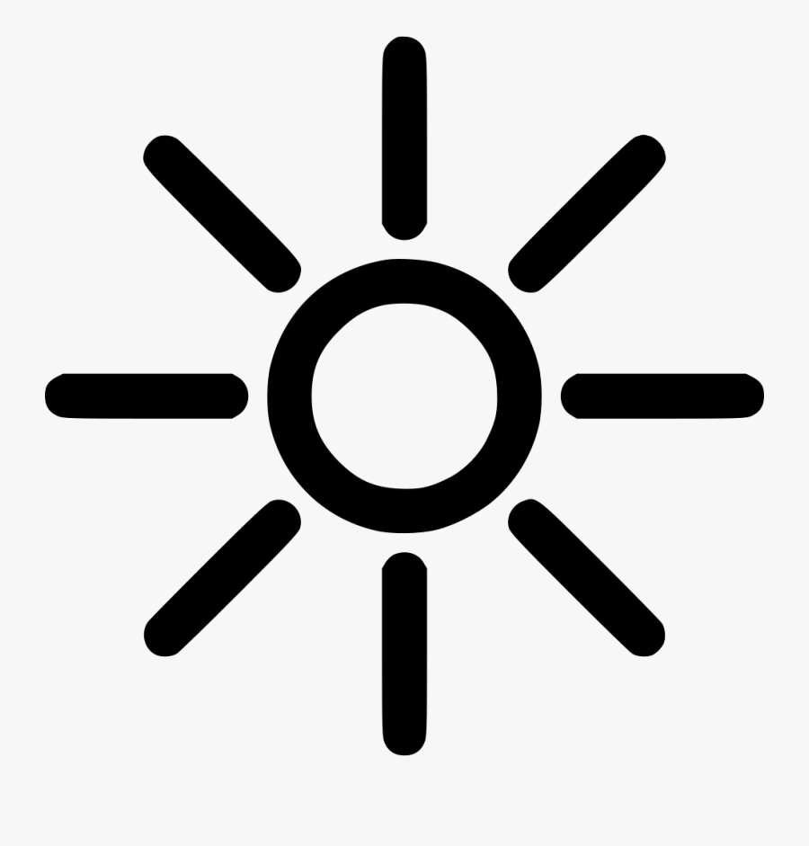 Sun Cloud Sunny Rain - Hot And Cold Symbols, Transparent Clipart