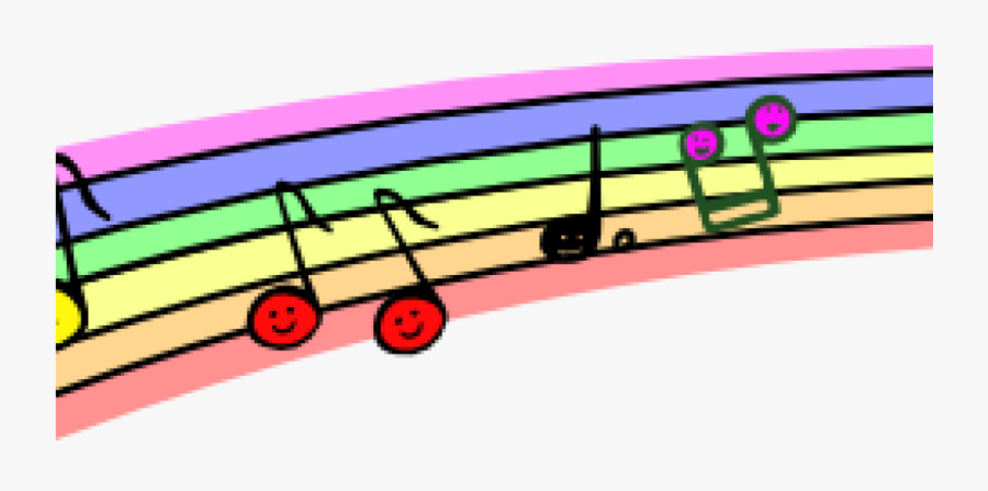 Svg Freeuse Library Music Notes Cupcake Hatenylo Com - Rainbow Music Notes Png, Transparent Clipart