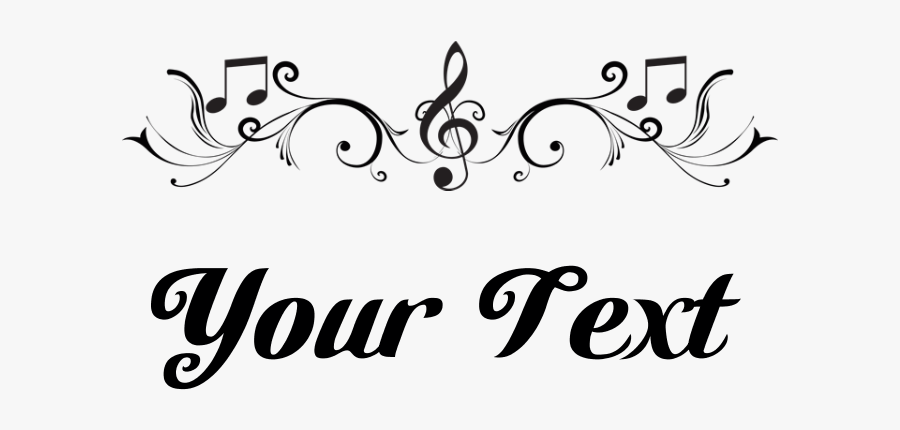 Music Border - Music Note Border Png, Transparent Clipart