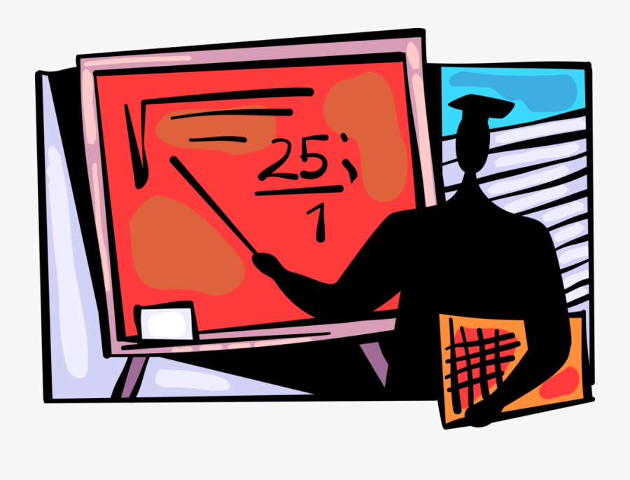 Transparent Class Helper Clipart - Insegnante Alla Lavagna Clipart, Transparent Clipart