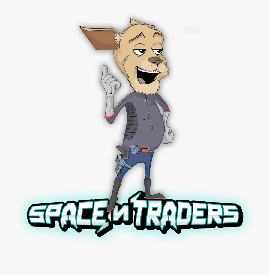 Space N Traders Media - Cartoon, Transparent Clipart