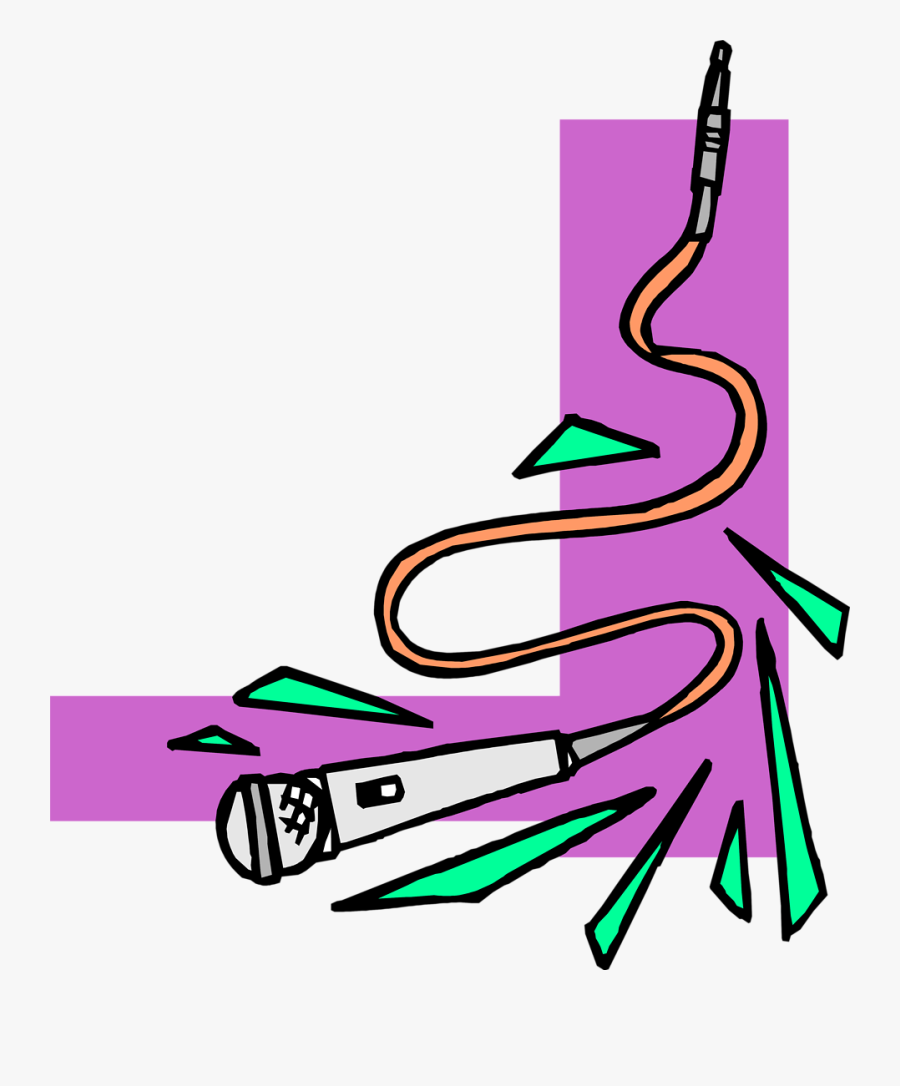 Corner Lower Right Free Stock Photo Illustration Ⓒ - Border Clipart Microphone, Transparent Clipart