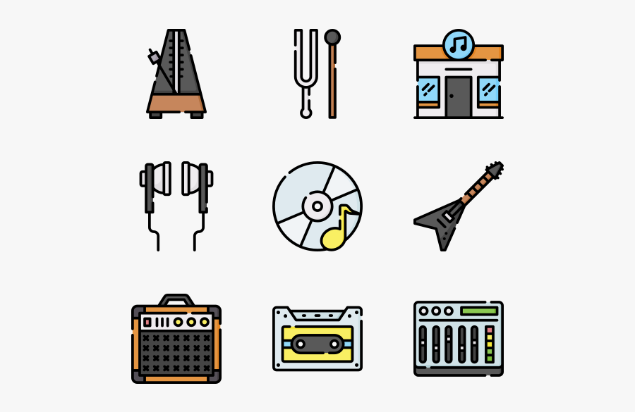 Music, Transparent Clipart
