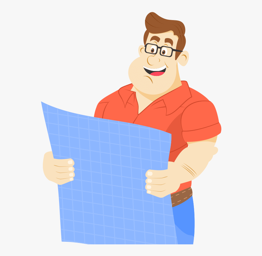 Architects - Cartoon, Transparent Clipart