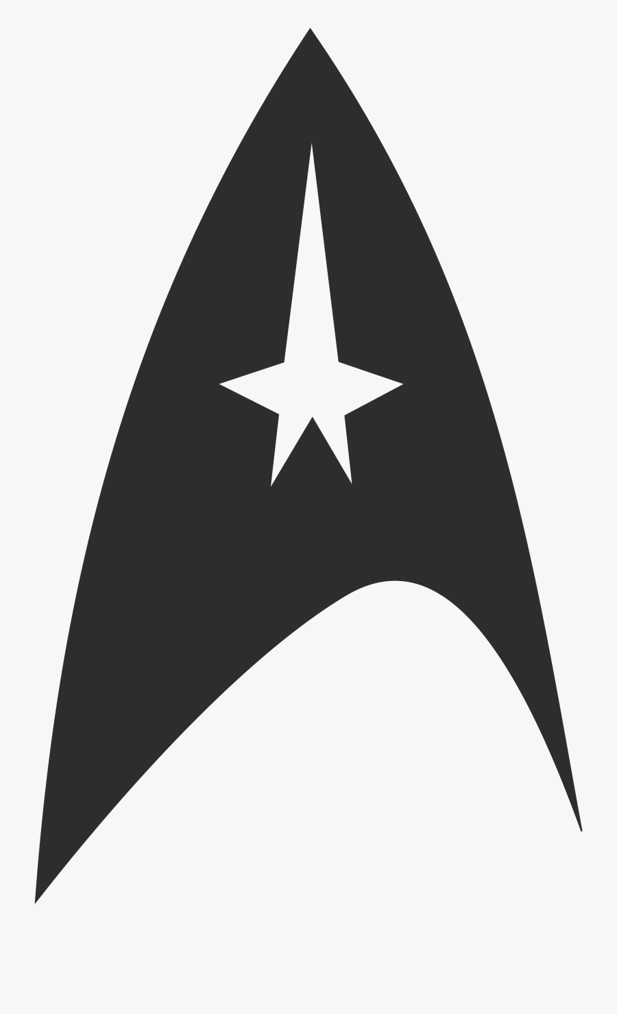 Star Trek Beyond Starfleet Insignia, Transparent Clipart