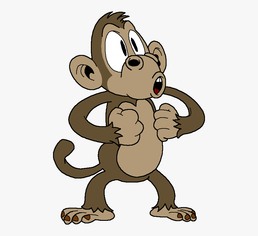 Cute Cartoon Monkeys With Bananas Clipart , Png Download - Cute Cartoon Monkeys With Bananas, Transparent Clipart