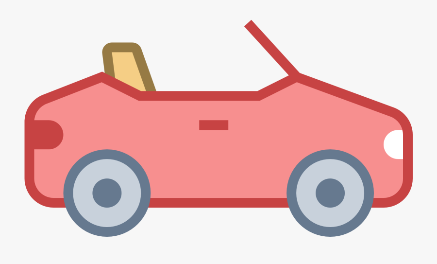 Cars Clipart Convertible - Convertible Car Clipart, Transparent Clipart