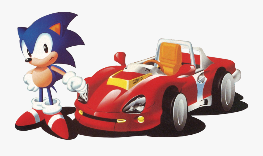 Race Car Clipart Png - Sonic Drift 2 Artwork, Transparent Clipart