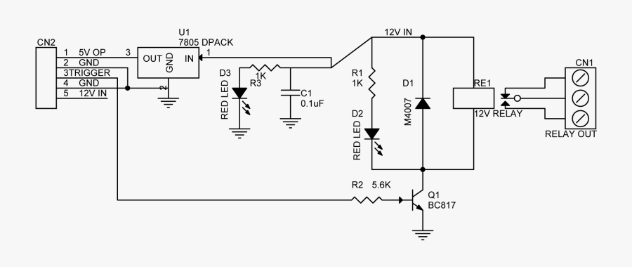 One Channel Sugar Cube Smd Relay Board - 1 Channel Relay Module Schematic, Transparent Clipart