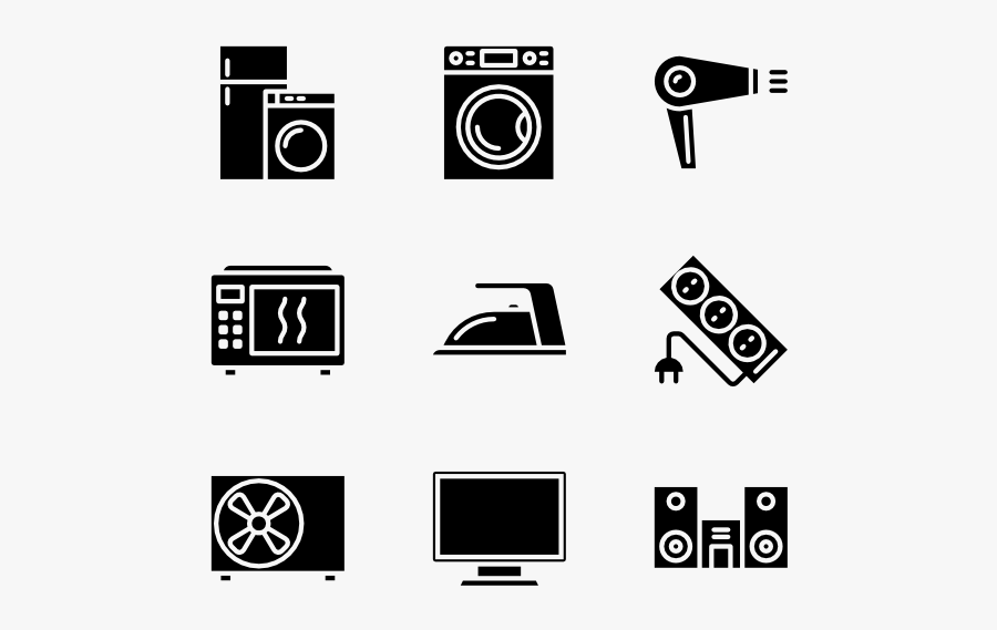 Household Appliances - Art Gallery Icon Png, Transparent Clipart