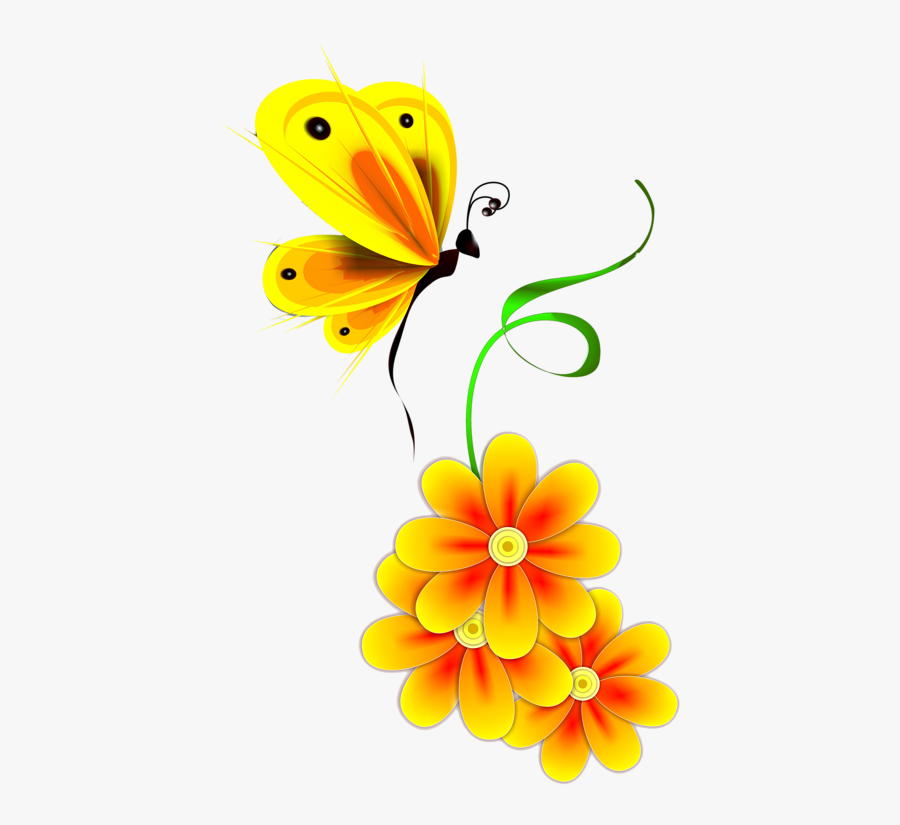 C5f41d4d Bug Images, Butterfly Clip Art, Bugs - Yellow Butterfly Png, Transparent Clipart