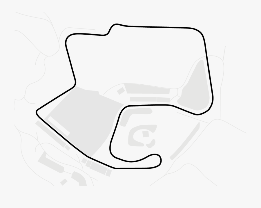 Track Map Lagunaseca, Transparent Clipart