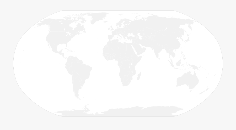 Clip Art Grey World Map - Black Widow Spider World Map, Transparent Clipart