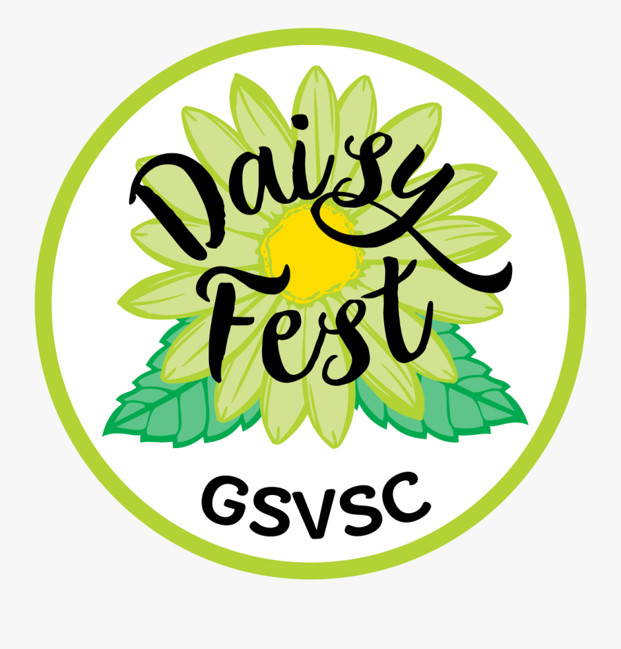 Daisy Fest 2019 Patch, Transparent Clipart