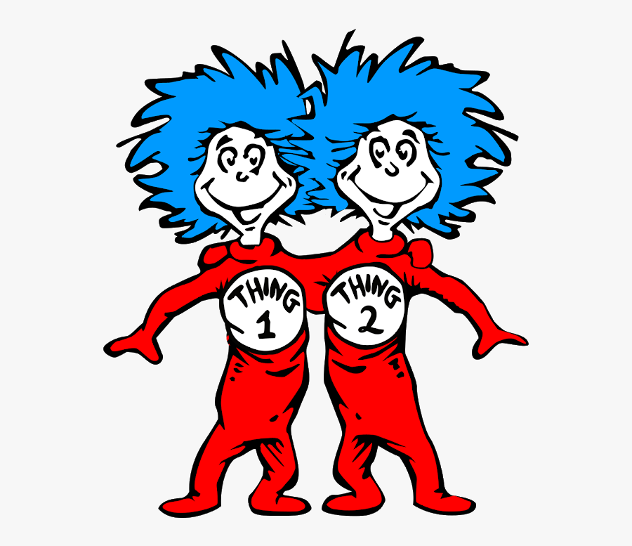 Thing 1 Thing 2 Png Clipart , Png Download - Cat In The Hat Thing 3, Transparent Clipart