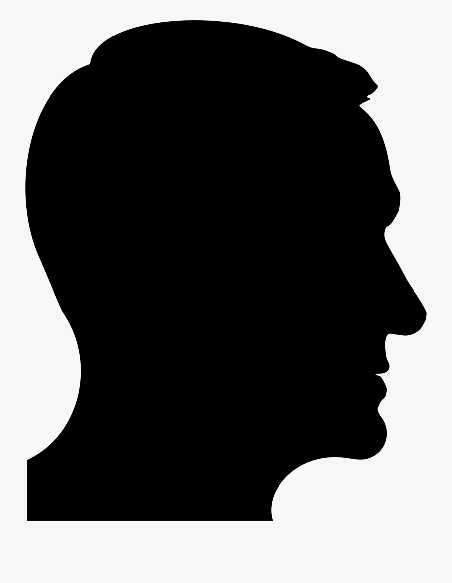 Head Silhouette Clip Art, Transparent Clipart