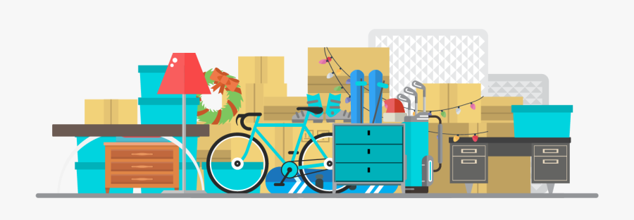 Our Best Value For Storage Of 1-2 Bedrooms - Hybrid Bicycle, Transparent Clipart