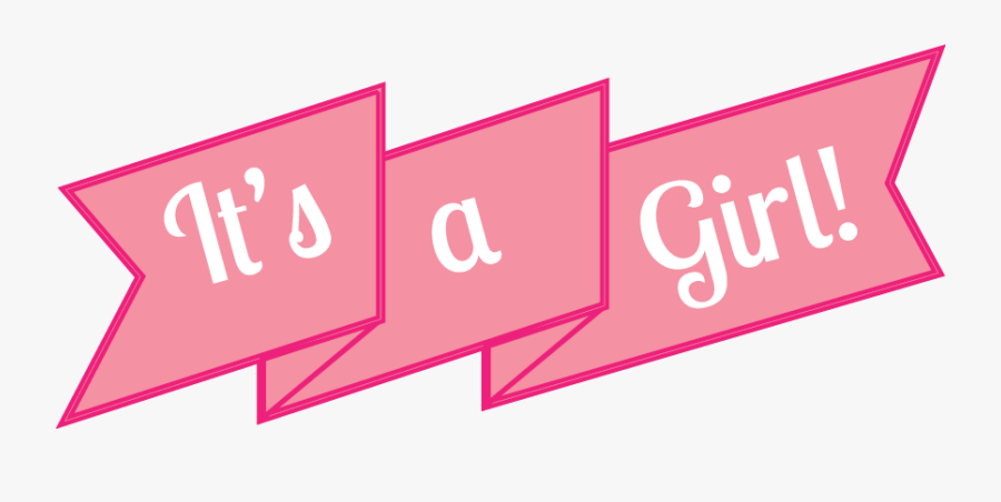 Its A Girl Png - It's A Girl Png, Transparent Clipart