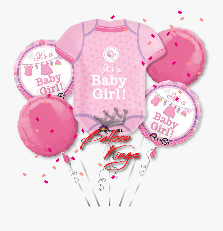 Balloon Its A Girl, Transparent Clipart