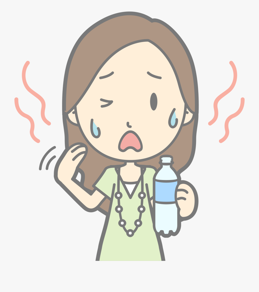 It"s Hot - Dibujos De Una Señora Llorando, Transparent Clipart