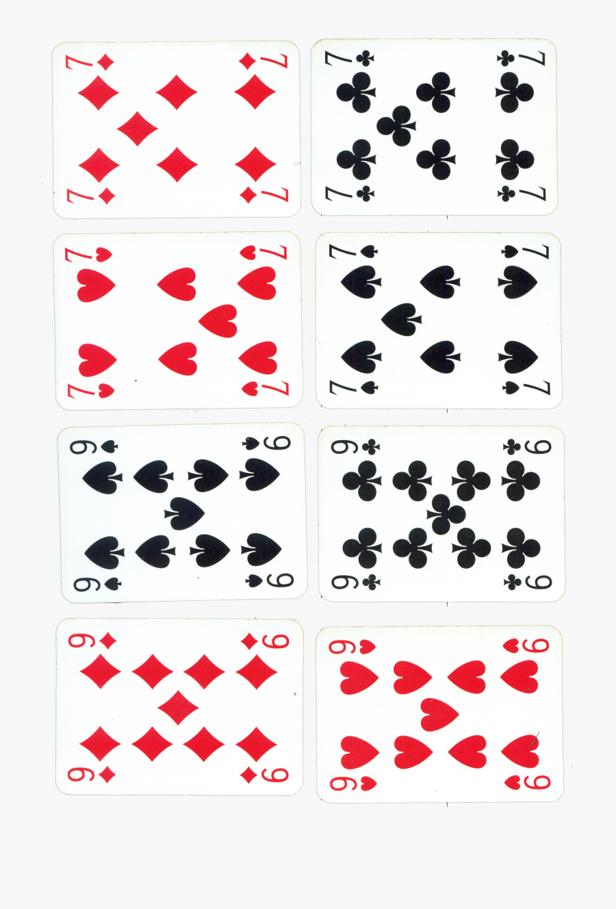 Playing Cards Reference Pictures - Playing Cards, Transparent Clipart