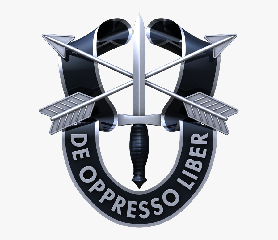 Special Forces Crest Clip Art - United States Army Special Forces Logo, Transparent Clipart