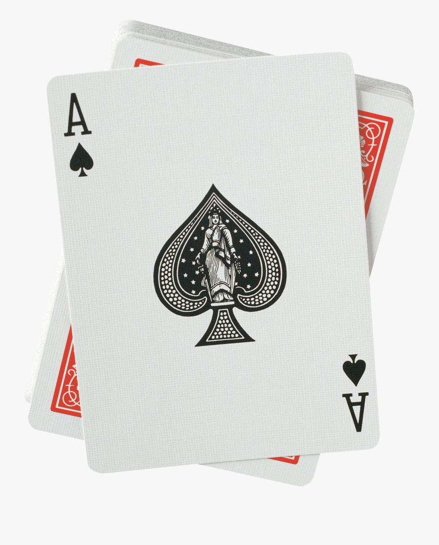 Playing Cards Png Image - Ace Of Spades Bicycle Card, Transparent Clipart