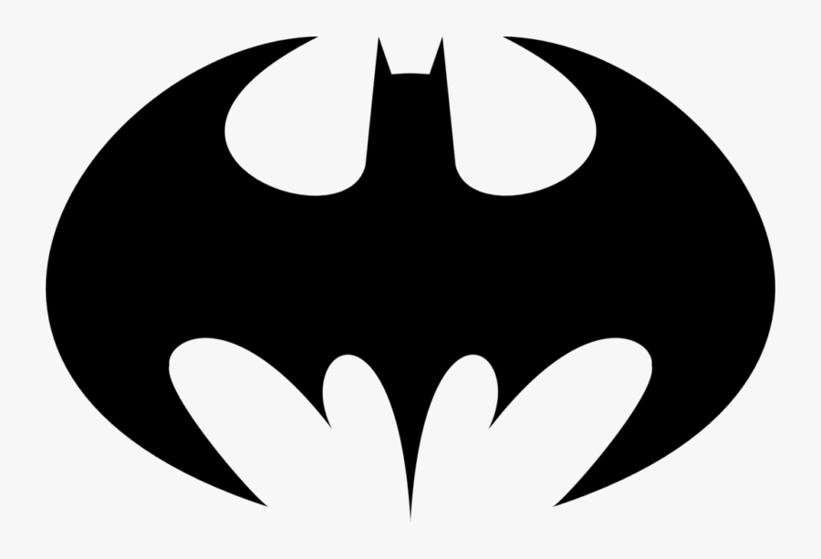 Transparent Batman Clipart Black And White - Batman Logo Clipart Black And White, Transparent Clipart