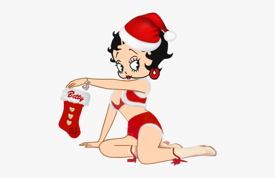 Betty Boop Noel Png, Transparent Clipart