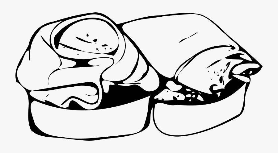 Free Bruschetta Prosciutto - Clipart Black Casserole Picture Black And White, Transparent Clipart