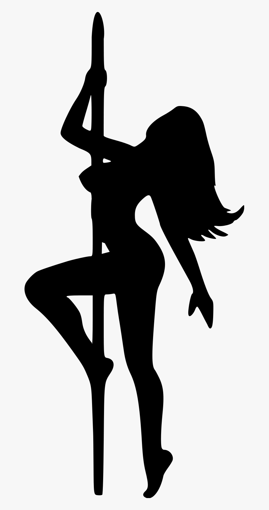 Pole Dancer Png, Transparent Clipart