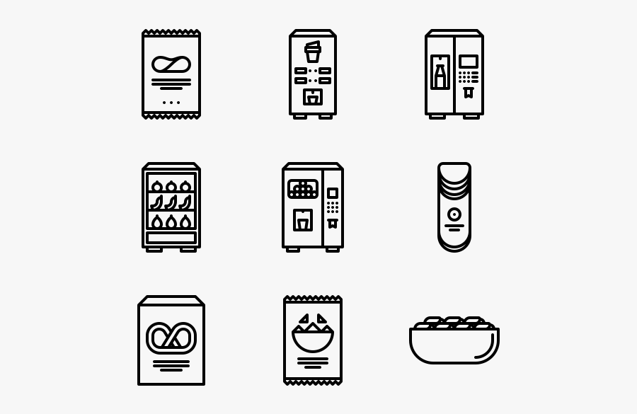 Snacks, Transparent Clipart