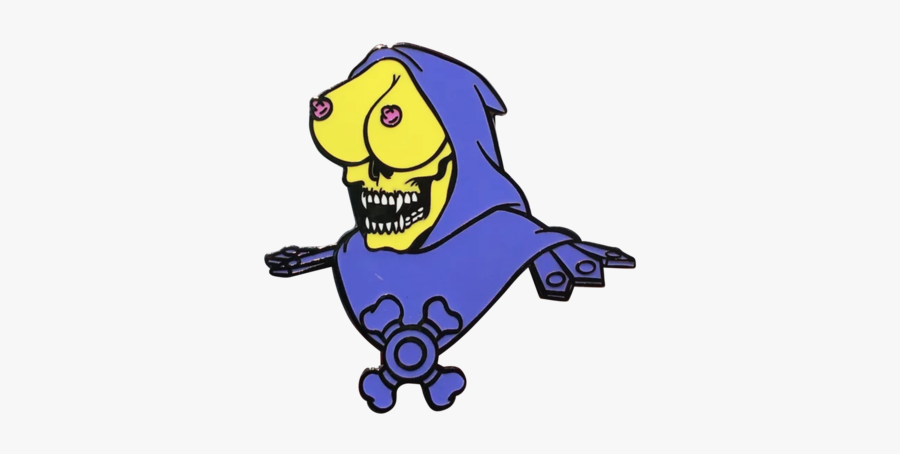 Sexy Skeletor Pin - Cartoon, Transparent Clipart
