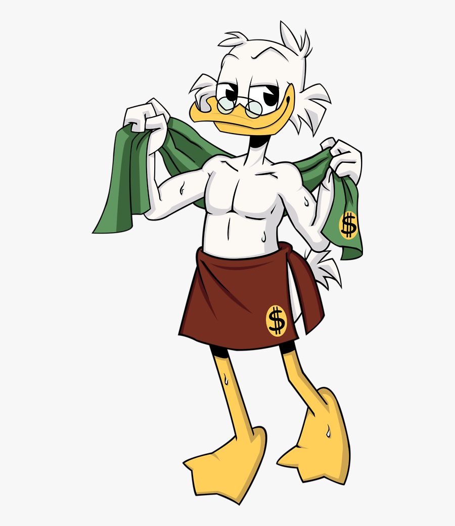 Sexy Scrooge Mcduck, Transparent Clipart