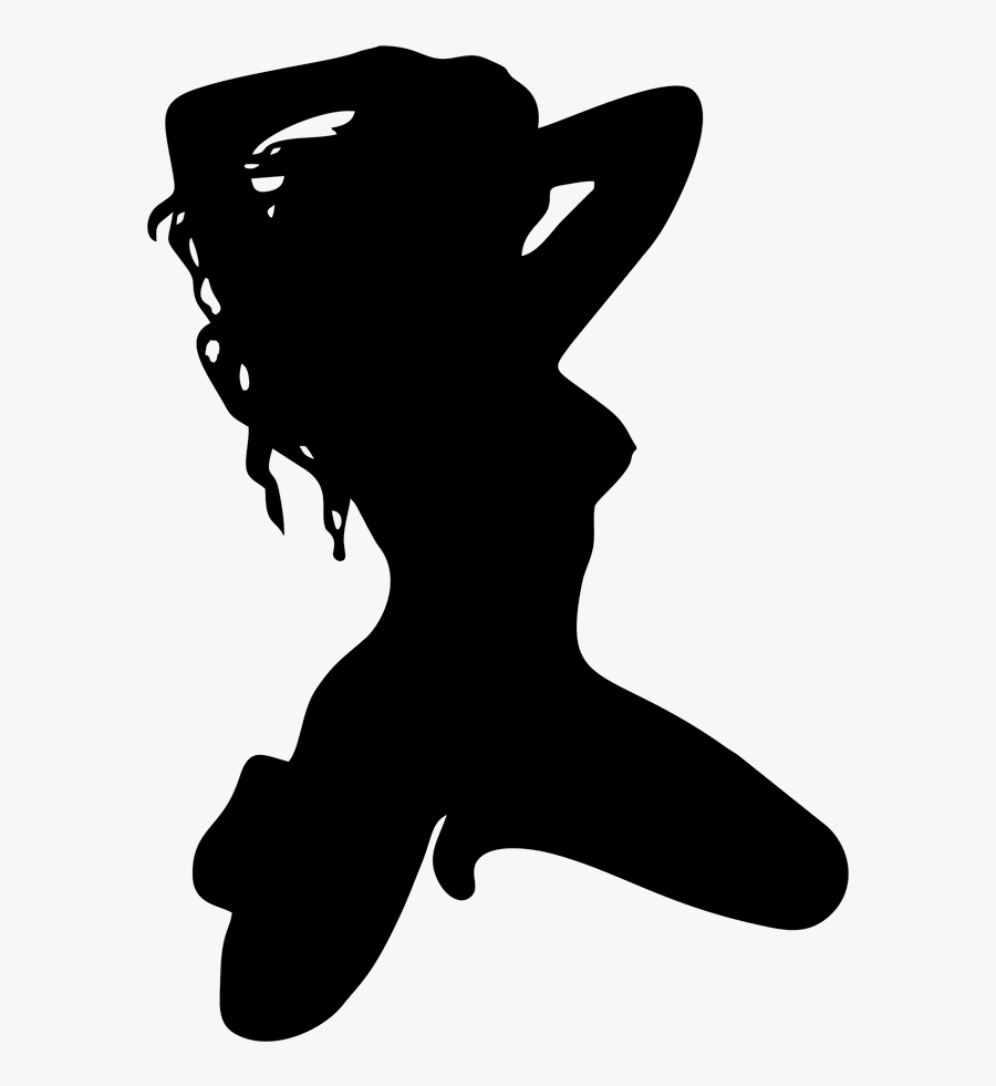 Transparent Girl Silhouette Png - Sexy Black Woman Silhouette , Free Transp...