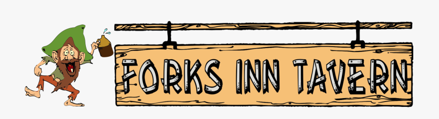 Forks Inn Tavern, Transparent Clipart