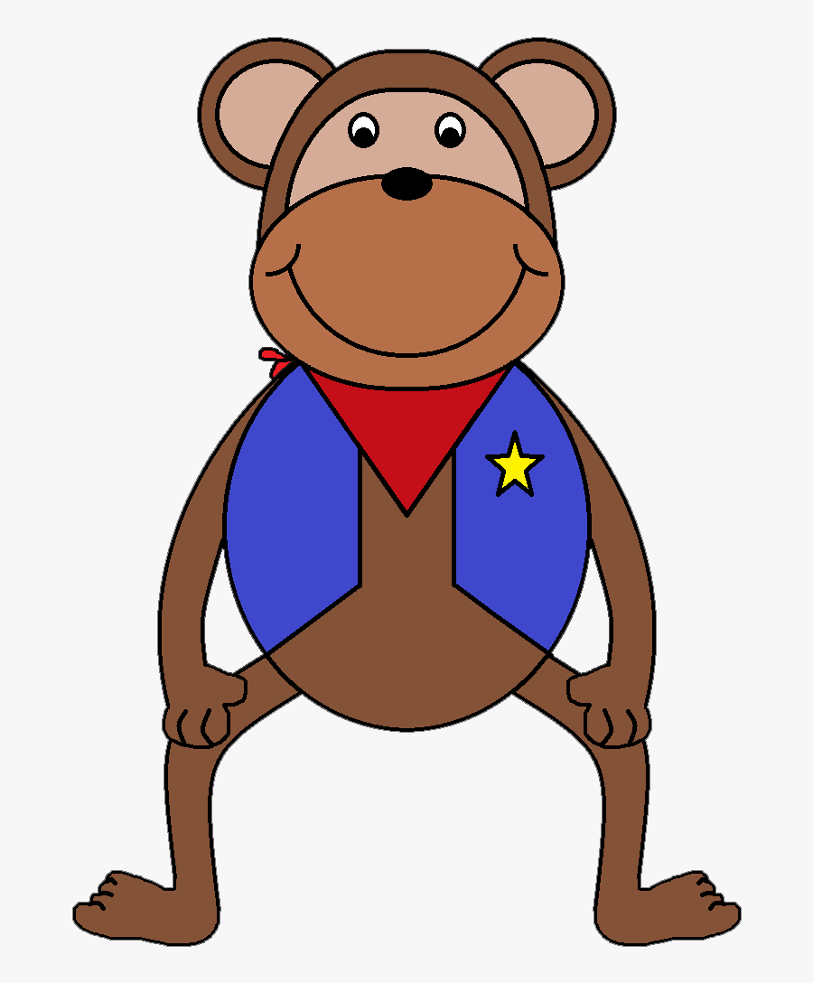 Graphics By Ruth Western - Monkey Clip Art, Transparent Clipart
