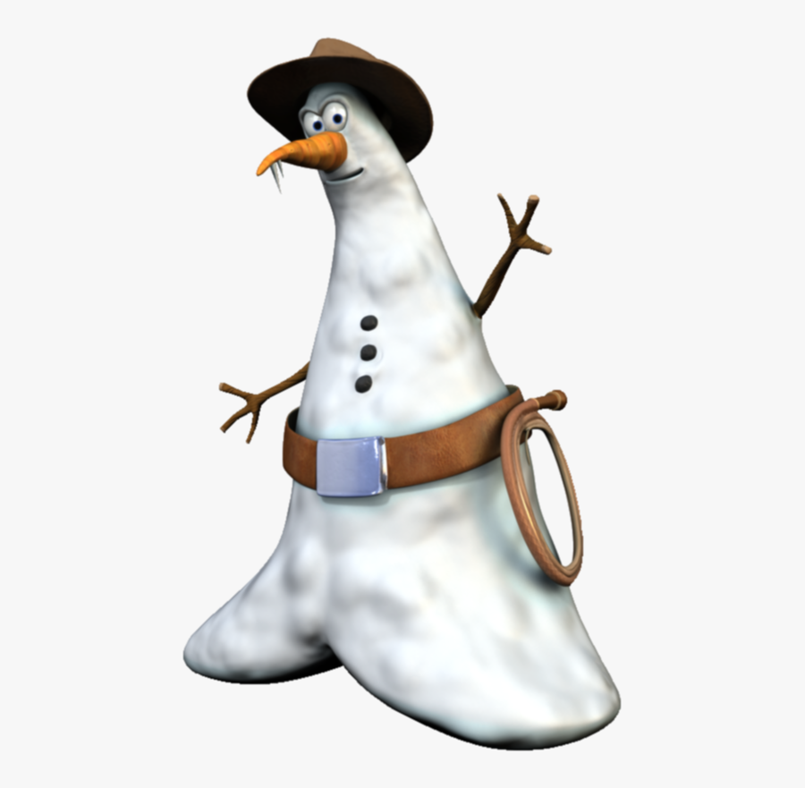Western Snowman Clipart - Yooka Laylee Snowman, Transparent Clipart