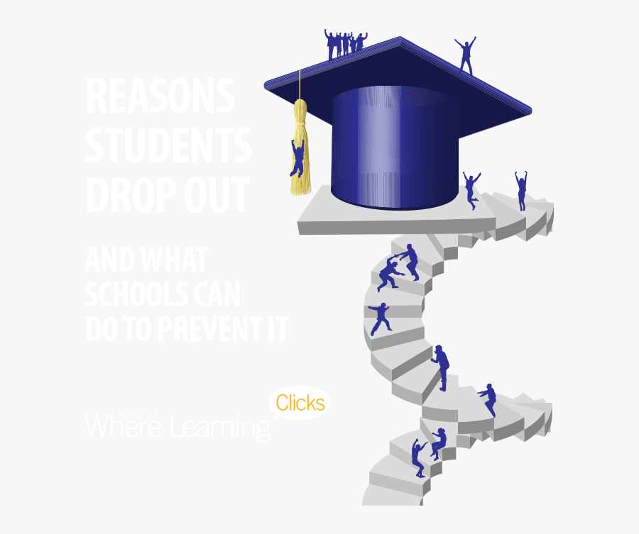 Students Dropping Out, Transparent Clipart