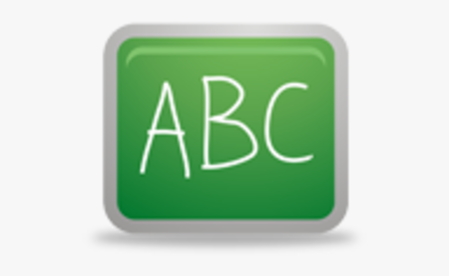 Blackboard Icon, Transparent Clipart