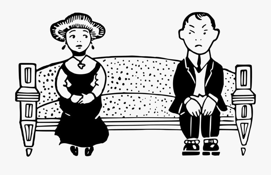 Emotion,art,monochrome Photography - Courting Clipart Gif, Transparent Clipart