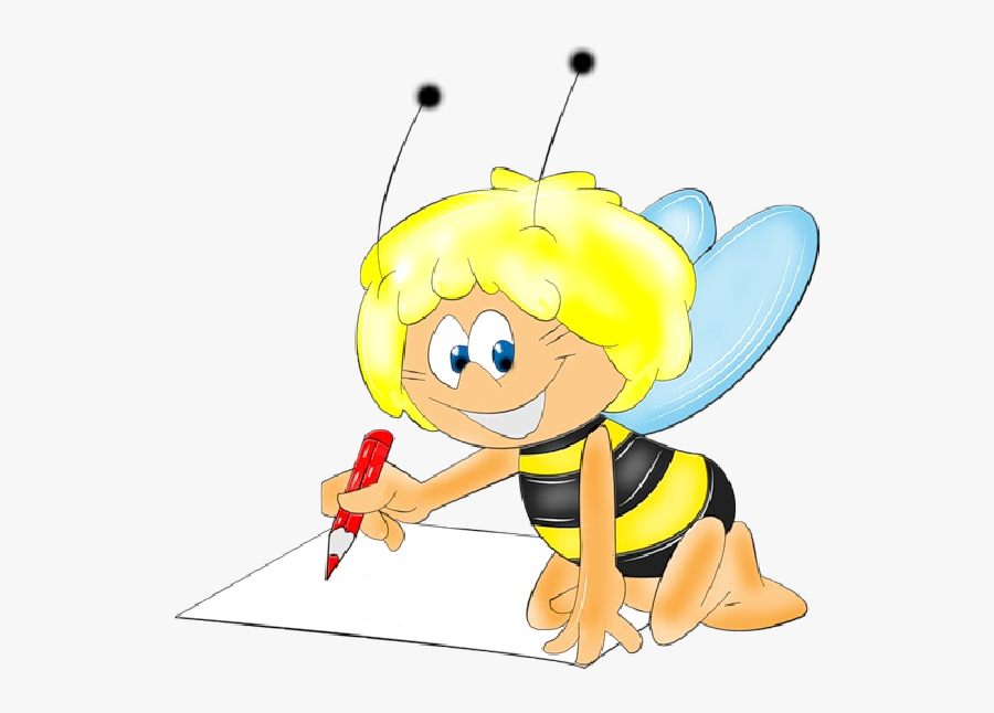 Cartoon Bee, Cute Cartoon, Bee Clipart, Bee Free, Busy - Cartoon, Transparent Clipart