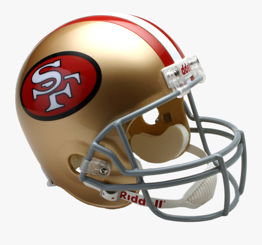 San Francisco 49ers Helmet Clipart Suggest - Redskins Helmets, Transparent Clipart
