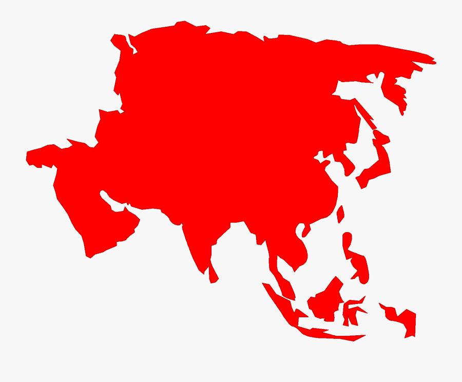 Historically Jewish Controlled Areas Clipart , Png - Asia Map Vector Png, Transparent Clipart