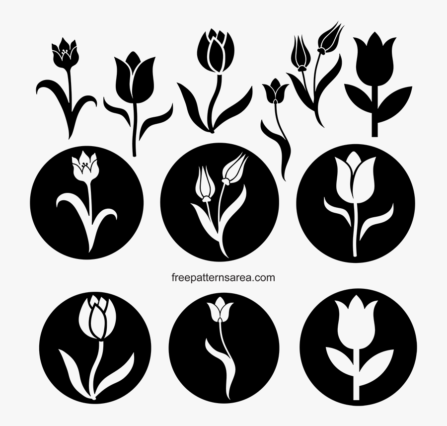 Tulip Clipart, Transparent Clipart