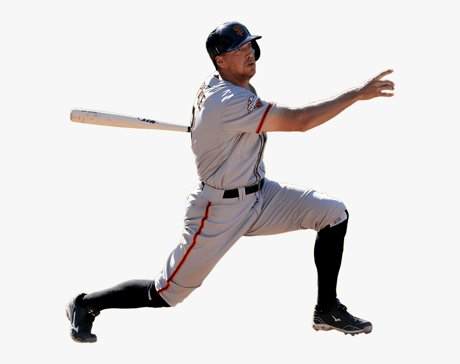 San Francisco Giants Hunter Pence Transparent Png - San Francisco Giants Player Png, Transparent Clipart