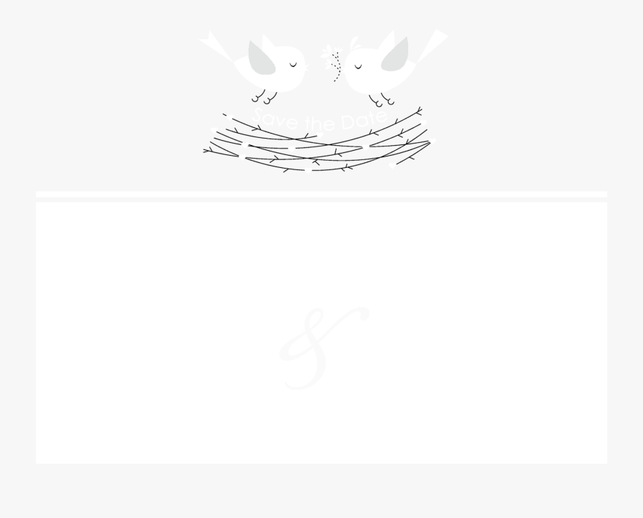 Transparent Wedding Save The Date Clipart - Gloria Nilson, Transparent Clipart