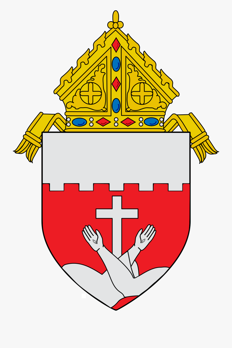 Roman Catholic Archdiocese Of San Francisco - Roman Catholic Diocese Of Charlotte Logo, Transparent Clipart